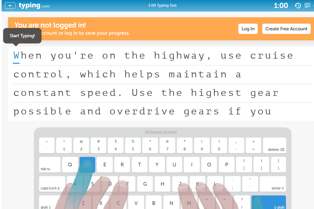 Free Typing Test Download For Mac